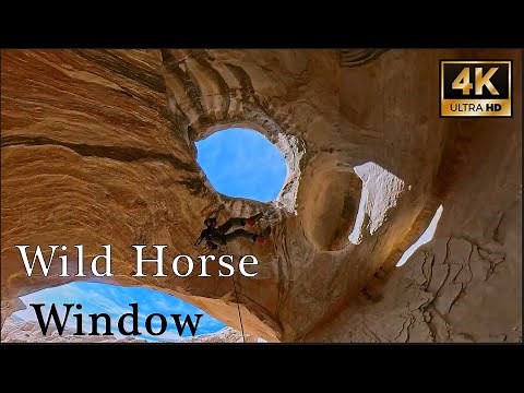 Wild Horse Window, Utah | Hike & Free Hanging Rappel | San Rafael Swell [4K UHD]
