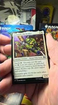 Teenage Mutant Ninja Turtles MTG Pack Opening!?!?! #tmnt #mtg #magicthegathering #packopening #tcg