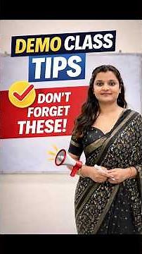 Teaching Demo Class Tips Every Teacher Must Know!