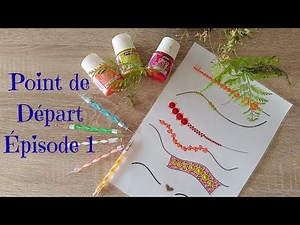 Pointillisme : apprendre à faire des points avec un dotting tool | Débutant