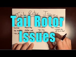 Tail Rotor Issues in Helicopters