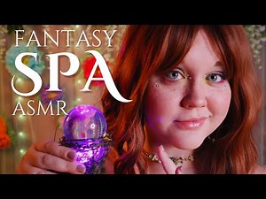 ASMR Relaxing Fantasy Spa 💆 Personal Attention, Facial Massage (Soft Spoken ASMR Fairy Roleplay)