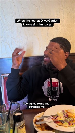 Discovering Sign Language at Olive Garden
