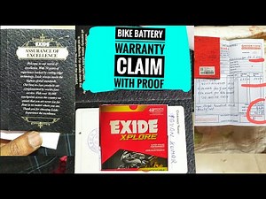 The ULTIMATE Guide on Exide Bike Battery Warranty Claim Process Explained In Best Way