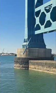 Ambassador Bridge built in 1927 in Windsor and Detroit #windsor #detroit #ambassadorbridge #history