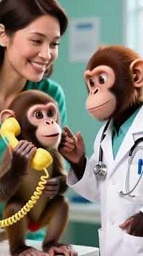 “Five Silly Monkeys Jumping on the Bed 🐒🛏️ | Fun Nursery Rhyme for Kids”