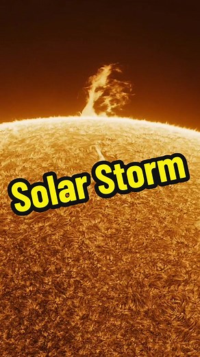 The Sun's solar prominence movement was taken over 65 minutes of time. #fyp #sun #telescope #solar