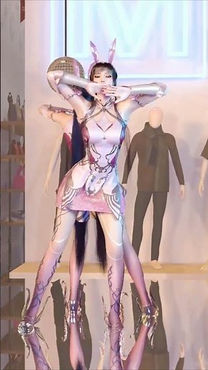 3D Bunny Girl | VAM Animation 💗 #VirtAMate