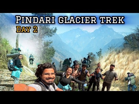 Shuru hogaya humara Pindari glacier trekking in Uttarakhand | Day 2 | @TRIPTHEWILD @tripsense