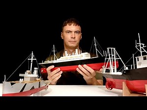 How I Make Cardboard Ship Models, DIY Ship Designs and Ideas