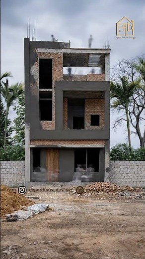20X40 Simple And Effective Modern Elevation Design 🏠🌿 #experthousedesign #architecture