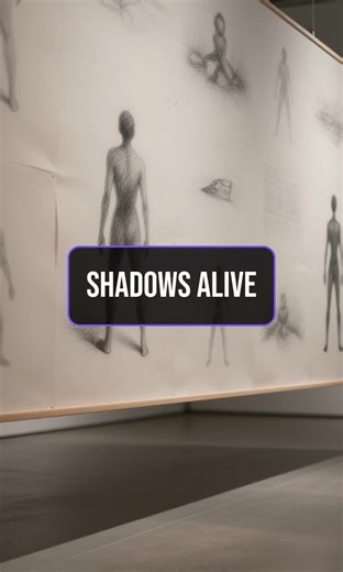 Discover the art illusion! #ArtMystery #Pareidolia #ShadowPlay