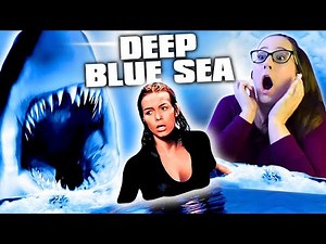 Girl afraid of sharks watches *DEEP BLUE SEA* First Time Watching MOVIE REACTION
