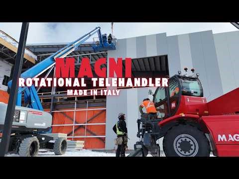 Installing IMP Panels Faster with a MAGNI Rotational Telehandler | 61,000 Sq Ft Recreation Facility