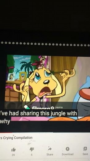 Brandy & Mr Whiskers Brandy Crying