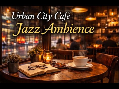 Urban City Café Jazz Ambience for Studying, Working & Relaxing