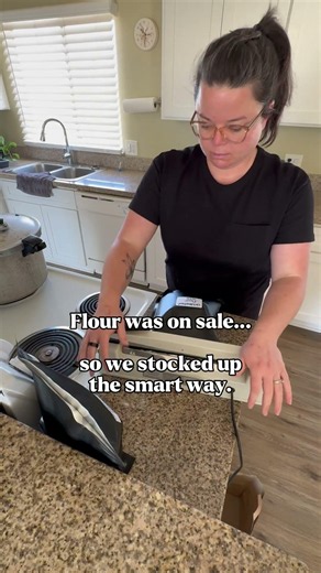 Store dry ingredient for up to 25 years with #Mylarbagging. See link in bio. #foodstorage #prepping