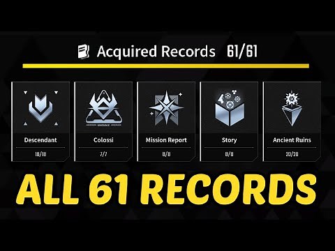 The First Descendant - All 61 Records Locations (Record Collectibles)