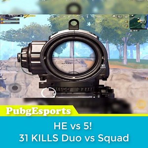 46K views · 144 reactions | HE vs 5! - 31 KILLS Duo vs Squad Credit : Panda - Pubg Mobile Source : Elip Smart Home #PUBGEsports #PUBGSadcasm #DonPUBGTV #PUBGBattleground | PUBG World | Facebook
