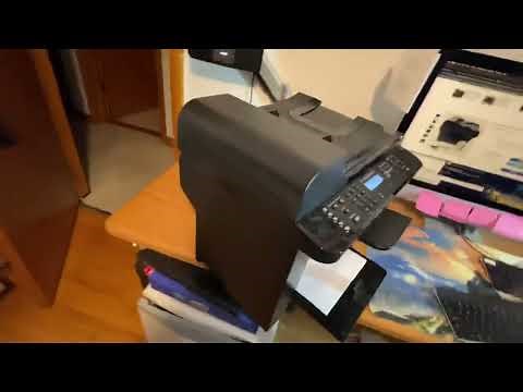 HP LaserJet Pro 1536dnf MFP Printer/Fax/ Scan Tested . Demo Video Complete