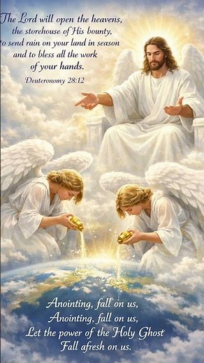 Heaven Touches Earth | Jesus Christ Blessing the World | Worship & Scripture