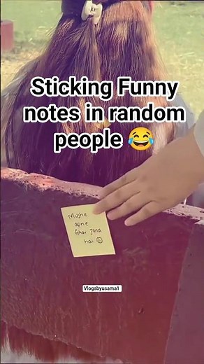 sticking Funny random notes in university 🤩 | TikTok trending voice dialogue #university #memesdaily