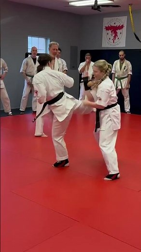 Kyokushin Women Sparring #kyokushin #karate #martialarts #mma #sparring #martialartsgirl #dojo