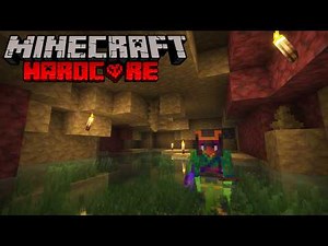 Mining Sulfur and Cinnabar in Hardcore Minecraft