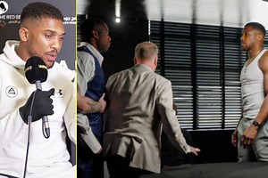 Anthony Joshua gives real reason why he lashed out and confronted Daniel Dubois after ‘disrespect’ during tense face-off