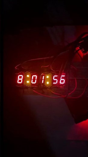 Arduino Nano - 7 segment clock with seconds display 2024