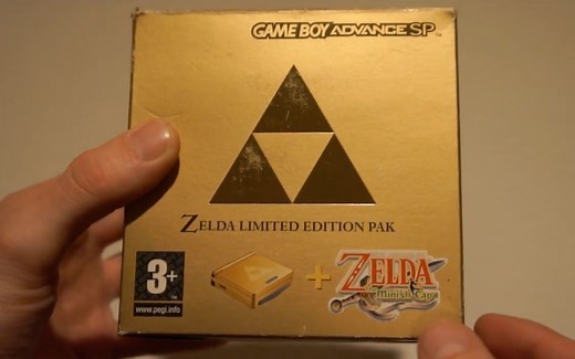 【QXGAME】087期 任天堂 GAMEBOY ADVANCE SP缩小帽同捆限定版开箱把玩