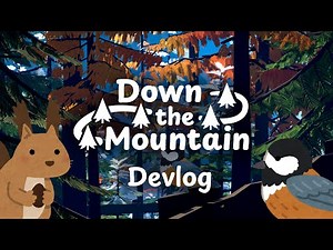 Down the Mountain 🚠 Devlog of a cozy 48h jam game made in Unity