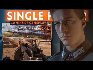 10 MINUTES OF SINGLE PLAYER GAMEPLAY! - Battlefield 5 War Stories First Look (New Weapons Footage!)
