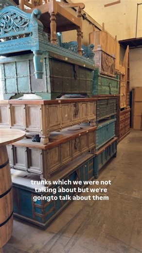Lucky Furniture on Instagram: "Stunning boxes and trunks at Lucky’s #luckyvibesuae"