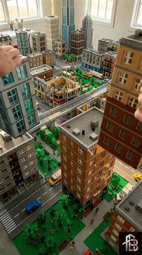 A Real City Built Entirely From LEGO