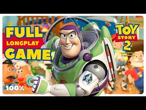 Toy Story 2: Buzz Lightyear to the Rescue! (PC, 1999) - FULL GAME 'Longplay' 100% Walkthrough - NC