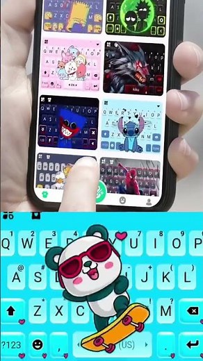 ✨ Neon Keyboard Themes: Light Up Your Typing! | Love Keyboard | #keyboard #themes