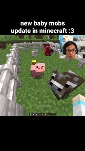 Minecraft Baby Mobs Update Moment