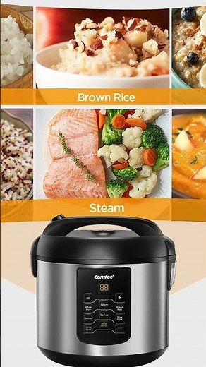 Perfect Rice Every Time! COMFEE’ 2QT & Zojirushi Neuro Fuzzy Rice Cooker Combo