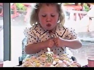 April 1993: Sister’s 3rd Birthday Celebration | Unedited Family Home Video | San Jose, CA, USA