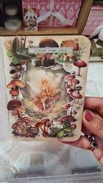 Mushroom Fairytale | Mini creative Journaling #scrapbooking #journaling