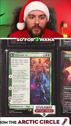 Jurassic Park MTG Saga Steps 1 & 2 Explained Dino Cards!