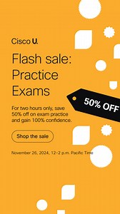 9.8K views · 41 reactions | ⚡️2-HOUR FLASH SALE⚡️50% off Cisco...