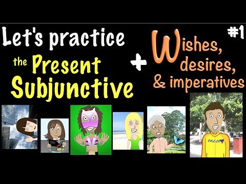 Spanish Present Subjunctive with Wishes, imperatives & desires - Practice 1