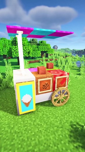 Create a Minecraft Ice Cream Cart with Easy Hacks