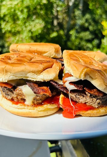 Bacon Cheeseburgers | Mark Johnson