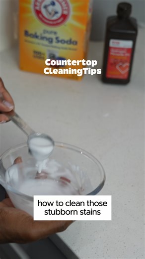 Give your countertops a fresh start with this baking soda and hydrogen peroxide method. Simple steps, satisfying results. 🏠 Follow me for more home maintenance tips 📩 Comment 'emails' to get home maintenance reminders delivered to your inbox every week | Weekly Home Check