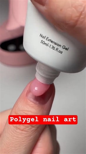 polygel nail extension tutorial #polygelnails #nailextension #nailtutorial #shortsfeed #ytshorts