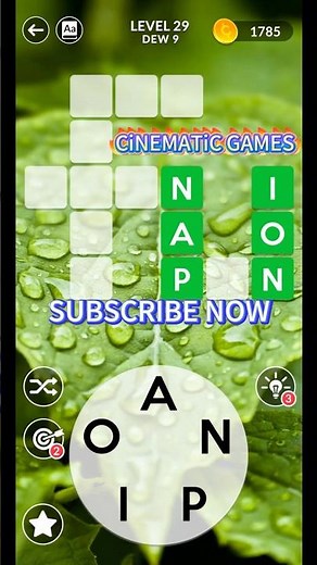 Wordscapes Level 29 Answers – Complete Puzzle Guide (4K 60FPS No Commentary)