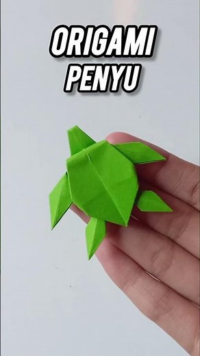 How to Make Origami Turtle | Easy Origami Turtle Tutorial#origami #turtle #papercraft #diy